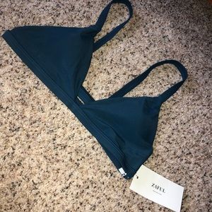 Blue Zaful Bikini Top